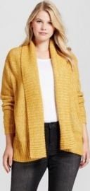 Yellow plus size cardigan by Target at Target