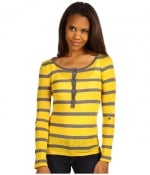 Yellow striped tee by Splendid at Zappos