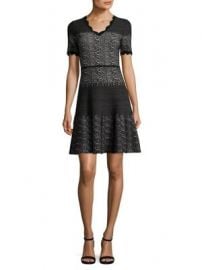 Yigal Azrou l - Snakeskin-Print Wool Dress at Saks Fifth Avenue