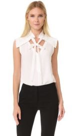 Yigal Azrouel Center Front Tie Top at Shopbop