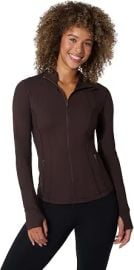 Yogalicious Womens Ultra Soft Lightweight Full Zip Yoga Jacket with Pockets at Amazon