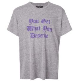 You Get What You Deserve Tee by Amiri at Farfetch