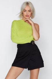 You Gotta Be in It One Shoulder Sweater at Nasty Gal