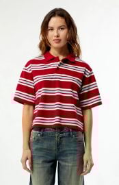 Your Favorite Diana Striped Polo Shirt PacSun at PacSun