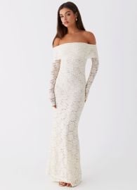 Yours Always Lace Maxi Dress - Ivory Peppermayo US at Peppermayo