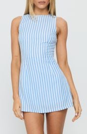 Yumiko Stripe Sleeveless Romper at Nordstrom
