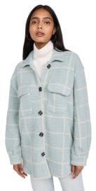 Z Supply Plaid Tucker Shacket at Shopbop