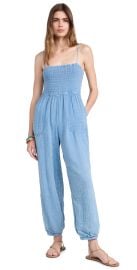 Z Supply Santos Jumpsuit Deep Indigo M at Shopbop