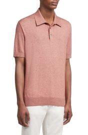 ZEGNA Baby Island Cotton Cashmere Polo at Nordstrom