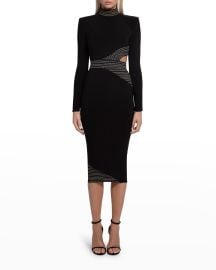 ZHIVAGO Message to Love Midi Cocktail Dress at Neiman Marcus