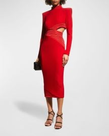 ZHIVAGO Message to Love Midi Cocktail Dress at Neiman Marcus