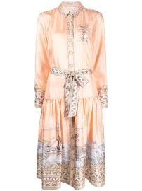 ZIMMERMANN High Tide Odyssey-print Shirt Dress - at Farfetch