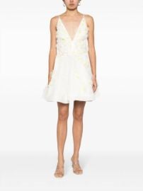 ZIMMERMANN Ivory Matchmaker Daisy Mini Dress In Ivory Verishop at Verishop