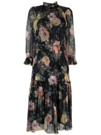 ZIMMERMANN Luminosity Tubular Silk Midi Dress - at Farfetch