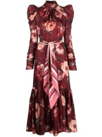 ZIMMERMANN Luminosity floral-print Silk Dress - at Farfetch