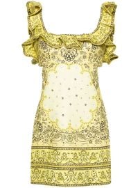 ZIMMERMANN Matchmaker Frilled Mini Dress - at Farfetch