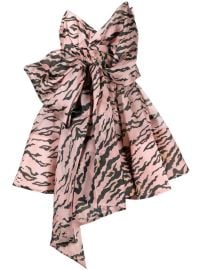 ZIMMERMANN Matchmaker oversize-bow Minidress - at Farfetch