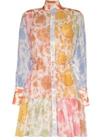 ZIMMERMANN Postcard Lantern Minidress - at Farfetch