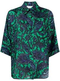 ZIMMERMANN Tiggy paisley-print Silk Shirt - at Farfetch