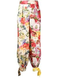 ZIMMERMANN Wonderland Silk Harem Pants - at Farfetch