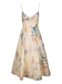 ZIMMERMANN floral-print Dress Neutrals at Farfetch