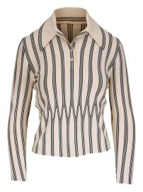 ZIMMERMANN long-sleeve Polo Top Neutrals at Farfetch