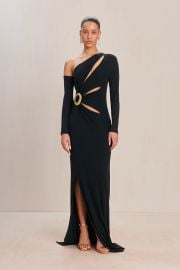 ZINNIE GOWN - BLACK CULT GAIA at Cult Gaia