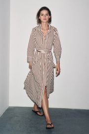 ZW Collection Striped Shirt Dress at Zara