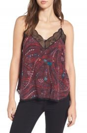 Zadig   Voltaire Christy Print Silk Camisole at Nordstrom