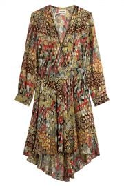 Zadig & Voltaire Printed Silk Dress at Stylebop