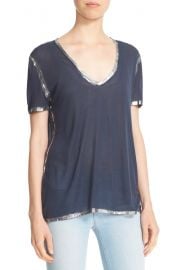 Zadig & Voltaire Tino Foil Tee at Nordstrom