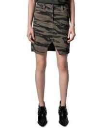 Zadig  Voltaire Camouflage Mini Skirt   Bloomingdales at Bloomingdales