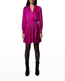 Zadig  Voltaire Remember Satin Dress at Neiman Marcus