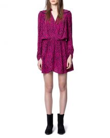 Zadig  Voltaire Reveal Leopard-Print Dress at Neiman Marcus