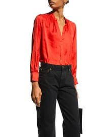 Zadig  Voltaire Tink Satin Top at Neiman Marcus