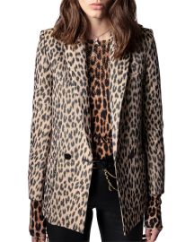 Zadig  Voltaire Visko Leo Blazer Jacket at Neiman Marcus