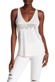 Zadig  amp  Voltaire   Hilda Happy Embellished Tank   Nordstrom Rack at Nordstrom Rack