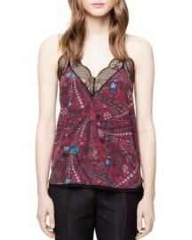 Zadig  amp  Voltaire Christy Psyche Camisole at Bloomingdales