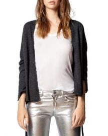 Zadig  amp  Voltaire Lemmy Merino Wool  amp  Cashmere Studded Cardigan Women - Bloomingdale s at Bloomingdales