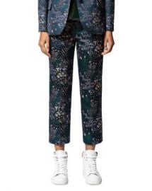 Zadig  amp  Voltaire Posh Mixed-Print Jacquard Pants Women - Bloomingdale s at Bloomingdales