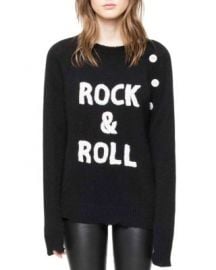 Zadig  amp  Voltaire Reglia Bis Cashmere Sweater at Bloomingdales