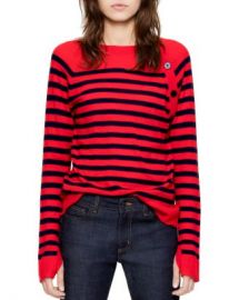 Zadig  amp  Voltaire Reglis Stripes Cashmere Sweater Women - Bloomingdale s at Bloomingdales