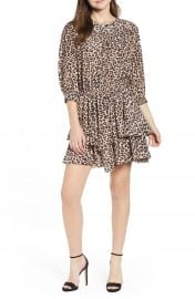 Zadig  amp  Voltaire Rooka Leopard Print Dress   Nordstrom at Nordstrom