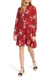 Zadig  amp  Voltaire Ruti Pensee Double Floral Silk Dress at Nordstrom