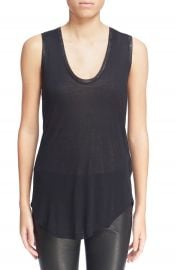 Zadig  amp  Voltaire Tam Scoop Neck Tank   Nordstrom at Nordstrom