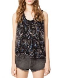 Zadig  amp  Voltaire Thym Paisley-Print Top Women - Bloomingdale s at Bloomingdales