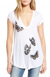 Zadig  amp  Voltaire Tiny Cannet Butterfly Tee at Nordstrom