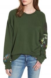 Zadig  amp  Voltaire Upper Bis Brode Sweatshirt at Nordstrom