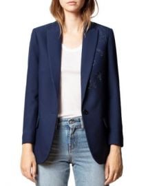 WornOnTV: Sharon’s blue star embellished blazer on The Talk | Sharon ...