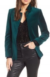 Zadig  amp  Voltaire Volly Velours Blazer at Nordstrom